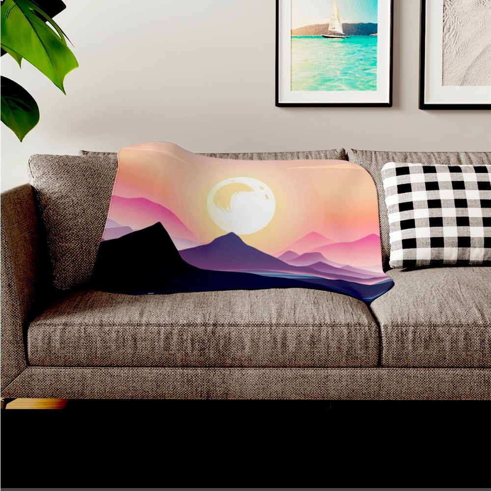 Sherpa Throw Blanket